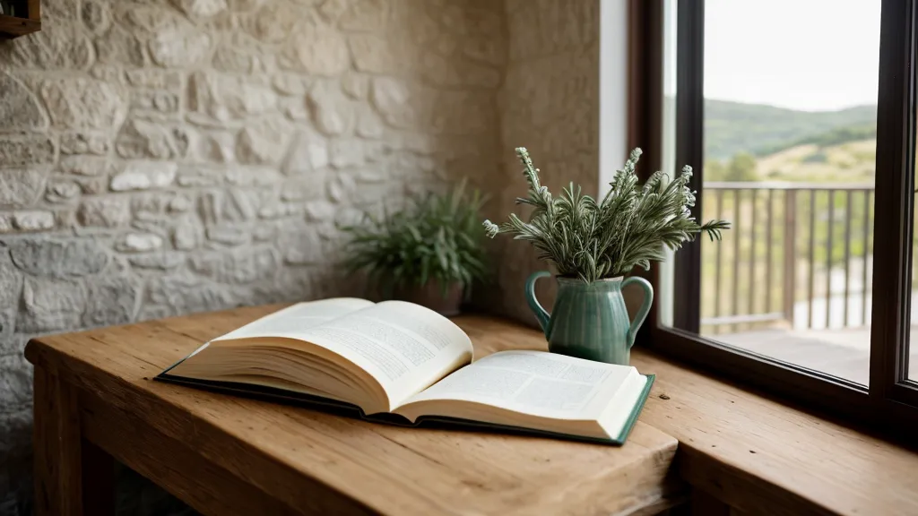 Cuaderno verde de lino junto a una taza de café al amanecer, símbolo del registro de señales en el camino hacia la mediumnidad profesional