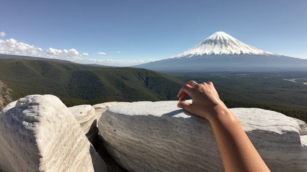 Vista del volcán Misti desde un balcón de sillar en Yanahuara, escenario de duelo espiritual